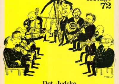 Plakat for Esbjerg Ensemble fra 1972