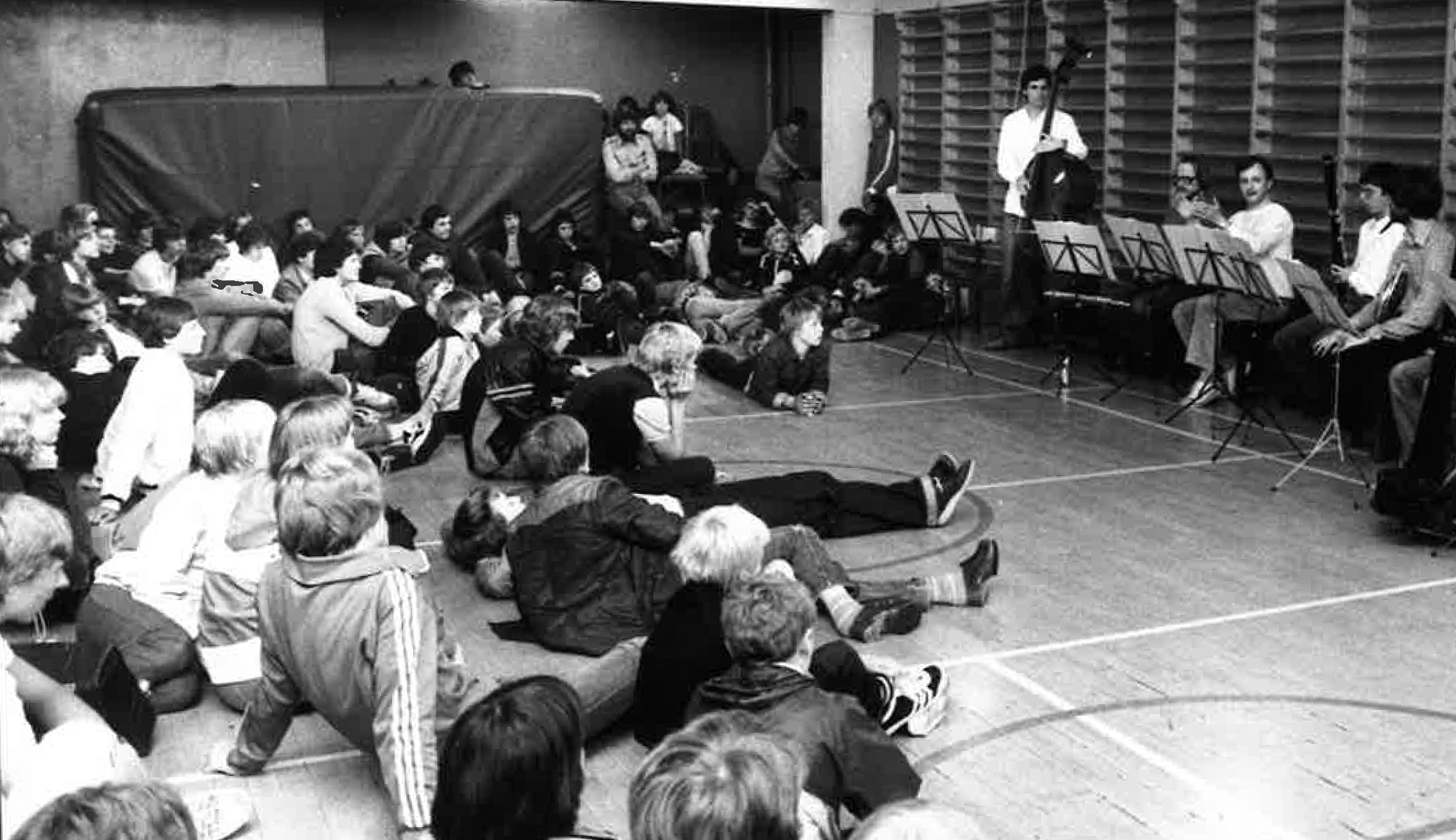 Billede af Esbjerg Ensembles musikere fra 1980